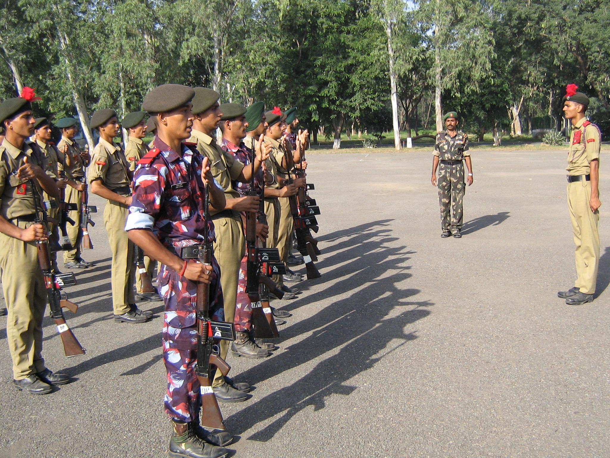 Rifle drill